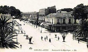 Sidi-bel-Abbes - Boulevard de la Republique
